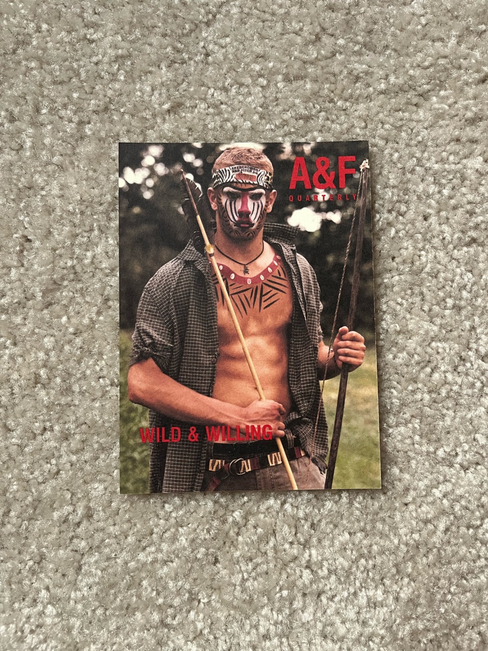 Abercrombie & Fitch Vintage Bundle of 6 A&F Quarterly Subscription Postcards - Picture 6 of 8